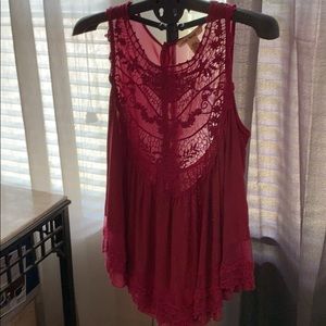 Indigo brand baby doll. Size L color wine